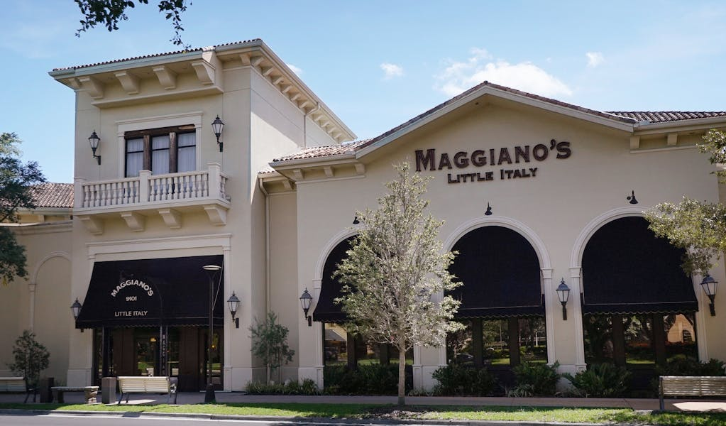 Exterior of Maggiano's in Orlando