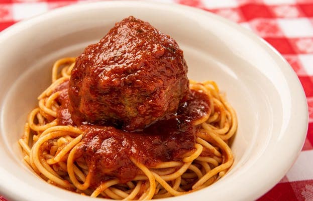 Spaghetti and Meatball Kids Meal